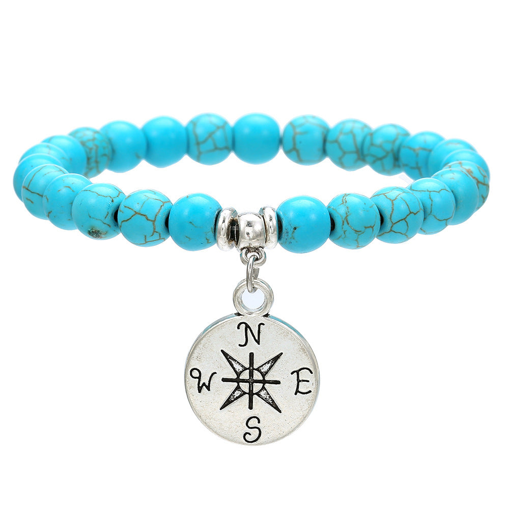 Wholesale Vintage Turquoise Cross Starfish Turtle Bracelet